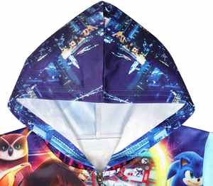 Sweats à capuche brodés personnalisés pour enfants 100% polaire en coton biologique 340-380gsm Sweatshirts pour garçons respirants à fermeture éclair de haute qualité - Product Image 5