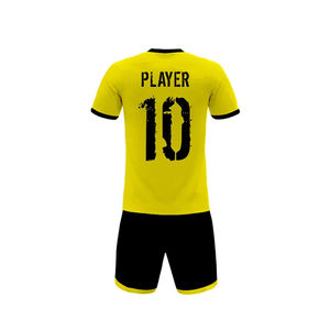Camiseta de Fútbol Unisex Cómoda y Transpirable al por Mayor, Material Duradero OEM, Uniforme de Fútbol de Alta Calidad para Equipos - Product Image 6
