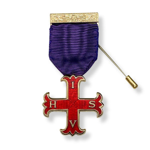Bijou de poitrine maçonnique à bon prix personnalisé Rose Croix 18e degré PMWS Bijou de poitrine Maçonnique Regalia Jewel - Product Image 5