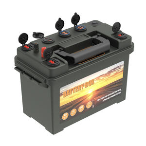 Boîtier <span class=keywords><strong>de</strong></span> batterie en plastique 12V bricolage pour camping en plein air intégrant un instrument électrique <span class=keywords><strong>de</strong></span> stockage d'énergie solaire LiFePO4 - Product Image 2