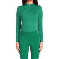 Chemises de base équestres à manches longues pour femmes, en spandex/polyester, légères, à séchage rapide, respirantes, antibactériennes, sans coutures, personnalisées