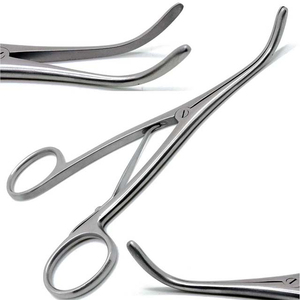 ENT Acero inoxidable quirúrgico TROUSSEAU Dilatadores traqueales y ganchos traqueales 12 cm - Product Image 5