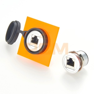 อะแดปเตอร์ Cat6 RJ45 ตัวเ<span class=keywords><strong>มี</strong></span>ย-ตัวเ<span class=keywords><strong>มี</strong></span>ย <span class=keywords><strong>แบบ</strong></span>ฝังในแผง ตัวเชื่อมต่อ RJ45 <span class=keywords><strong>แบบ</strong></span>ทะลุผ่าน สำหรับ<span class=keywords><strong>สาย</strong></span>เคเบิลเครือข่าย Ethernet LAN ใช้ได้กับ Cat5 และ Cat5e - Product Image 5