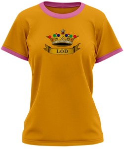 OEM Ropa Casual Mujeres Camisetas Algodón Gráfico Mujer TLOD Camisetas Personalizadas Algodón Jersey Media Manga Camisa para mujer - Product Image 1