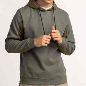 Sudaderas con capucha deportivas de moda personalizadas al por mayor, ropa de otoño para hombre, sudadera informal de alta calidad, Jersey de algodón 100%, Sudadera con capucha de secado rápido - Product Image 1