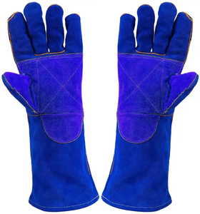 Los mejores guantes de soldadura antideslizantes resistentes al calor y al llama, venta al por mayor, para soldadura Tig guantes de seguridad, protección para brazos y manos - Product Image 3
