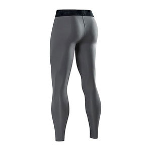 Leggings de sport pour hommes, collants de course à pied, poche zippée, pantalon de compression de haute qualité, vêtements de sport, collants de basket-ball, collants de gym - Product Image 2