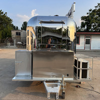 Remorque de restauration mobile extérieure pour bar, cuisine, concession, traiteur, barbecue, bière, café de rue, popcorn, restauration rapide, avec permis