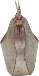 Vente en gros d'ustensiles de cuisine de ferme sur mesure plateaux de service en métal galvanisé jardinière rangement de fleurs décoratives - Product Image 4