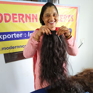 ผมชาวอินเดียแท้ลอนธรรมชาติไม่ใช้สารเคมี - Product Image 2