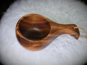 Tasse Kuksa en bois durable faite à la main, parfaite pour le matériel de survie et les voyages en nature, tasse de camping en bois sculpté légère - Product Image 3