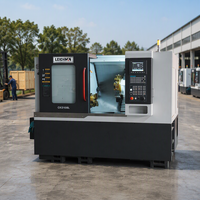 Machine de tournage CNC à lit incliné automatique pour travaux lourds CKD108L, broche de 11 kW
