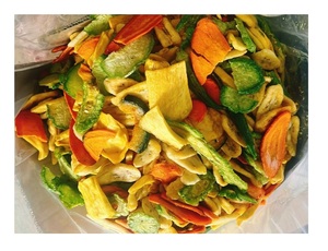 Tropical Mixed <b>Dried</b> Fruits and <b>Vegetables</b> Natural Snack OEM Fried Mix Fruit Chips From 99 Gold Data Viet Nam - Product Image 2