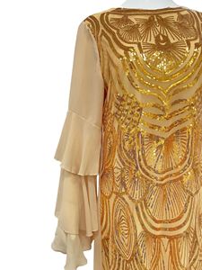 Abito Casual Ampio <span class=keywords><strong>e</strong></span> Morbido in Chiffon per Donna, Comodo per <span class=keywords><strong>la</strong></span> <span class=keywords><strong>Vita</strong></span> Quotidiana, Shopping <span class=keywords><strong>e</strong></span> Viaggi - Product Image 2