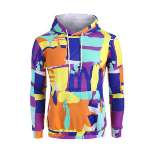 Sweat-shirts à capuche pour hommes en sublimation de haute qualité, design personnalisé 2025, vêtements décontractés, tailles grandes, sweat-shirts à capuche en sublimation pour hommes en vente en ligne - Product Image 2