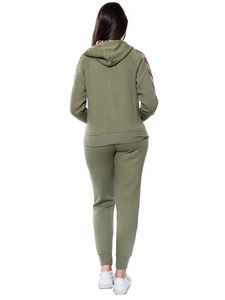 Nouveau design Ensemble t-shirt et jogging grande taille pour femmes en coton élégant pour l'hiver Léger et respirant - Product Image 4