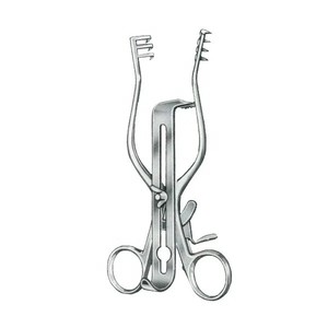 Retractor Quirúrgico Henley Autorretenible de Acero Inoxidable, Instrumento Médico Reutilizable - Product Image 1