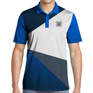 Vente de gros Rayures anti-rides pour chemises avec logo personnalisé Séchage rapide de haute qualité Sport d'été pour hommes - Product Image 3