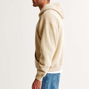 เสื้อฮู้ดสวมหัวโอเวอร์ไซส์สำหรับผู้ชายเสื้อผ้าแนวสตรีทผ้าคอตตอน100% ปักโลโก้ผ้าฟลีซเสื้อไม่มีหมวกสำหรับฤดูหนาว - Product Image 6