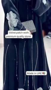 Vêtements traditionnels musulmans élégants et modestes pour femmes, robes formelles de Dubaï avec les plus belles abayas, style kaftan - Product Image 3