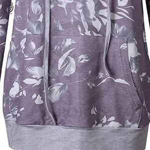 Sudadera con Capucha para Mujer, Diseño Nuevo, Corte Regular, Impresión de Logotipo Personalizada por Sublimación, Impermeable, Ecológica, Color Personalizado - Product Image 5