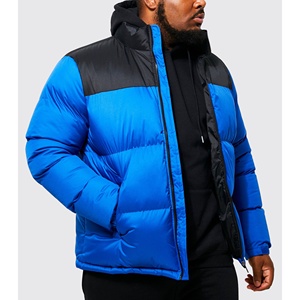 Chaquetas acolchadas de alta calidad unisex 100% Poliéster liso Chaqueta acolchada para hombre con multicolor. - Product Image 2