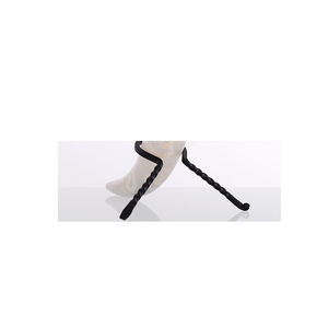 Support de corne en métal naturel Viking sculpté à la main sans danger pour les aliments corne de boeuf de qualité authentique taille personnalisée Offre Spéciale - Product Image 2