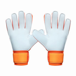 New Anti-Slip Latex Football Goalkeeper Gloves with Hand <b>Guard</b> Quality Leather Goalkeeper Gear - Product Image 3