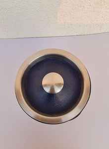 <b>Insulated</b> <b>Ice</b> <b>Bucket</b> with <b>Ice</b> Tongs, Black Genuine Leather - Product Image 3