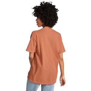 T-shirt filé à l'anneau 100% coton pour dames T-shirt confortable surdimensionné - Product Image 2