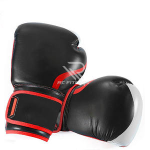 Guantes de MMA para Adultos, de Cuero Vacuno, Alta Calidad, Antideslizantes, Correa de Muñeca Ajustable, Logotipo Personalizado, Equipo de Boxeo y Fitness - Product Image 1