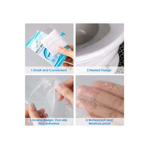 Mucit Home – Housse de siège de toilette jetable hygiénique transparente, pratique pour les voyages, les restaurants et la maison - Product Image 2