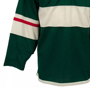 Vêtements de sport pour adultes en sublimation en gros, impression personnalisée, haute qualité, ensembles de maillots de hockey sur glace unisexes, 100% polyester, confortables - Product Image 5