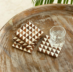 ที่รองแก้วไม้สำหรับตกแต่งบ้านสุดพิเศษสำหรับห้องครัวสำนักงานโต๊ะรับประทานอาหารถ้วยชาแก้วกาแฟกระป๋องเบียร์บาร์น้ำ2024แก้ว - Product Image 3