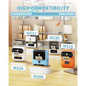 Etiqueta holográfica adhesiva Phomemo personalizada de 70 × 80mm impermeable M200/M221 etiqueta para comestibles y promoción - Product Image 3