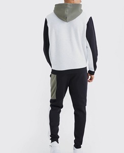 Conjunto Deportivo de Algodón Antibacteriano con Capucha y Cordón Ajustable, Estilo Urbano, para Invierno, Personalizable al por Mayor - Product Image 4