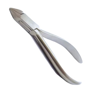 Pince orthodontique Weingart pour la pliage des fils, en acier allemand de qualité, pour appareils dentaires, réutilisable, manuelle - Product Image 1