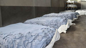 Cuir Wet Blue Split Biologique Premium de Haute Qualité pour Sacs à Main, Chaussures, Ceintures, Bagages, Vêtements - Qualité Export Industrielle - Product Image 6