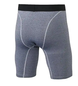 Hommes Gym Biker Shorts Sports Avec Design Doublé Compression Running Wear Unisex Gym Shorts Sports Gym Shorty En Vrac En Gros - Product Image 3