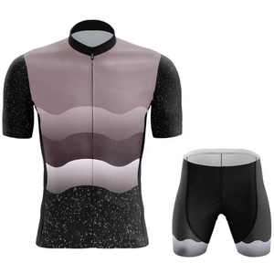 Manches longues matériau respirant maillot de cyclisme vêtements de sport 100% Polyester vêtements de cyclisme uniformes ensembles de cyclisme - Product Image 4