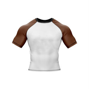 Camiseta de Compresión de Manga Corta Personalizada de Alta Calidad, Camiseta Deportiva Lisa, Camiseta Deportiva con Logotipo Personalizado para Hombre - Product Image 3