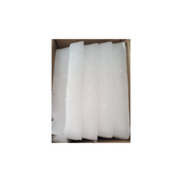 Cire de paraffine raffinée/mélange de cire de paraffine de soja/bougie blanche de cire de paraffine pure pour le Maroc