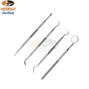 Juego de Exploración de Cirugía General de 4 Piezas de Calidad Premium, Kit de Diagnóstico Básico de 3 Piezas, Instrumentos Manuales de Acero Inoxidable con Certificación CE - Product Image 4