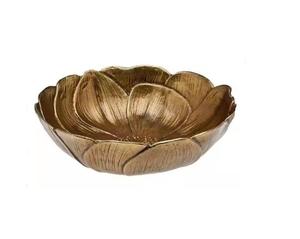 Elegante diseño de hoja moderno duradero de acero de aluminio para servir frutero multiusos para cocina, comedor o decoración - Product Image 5