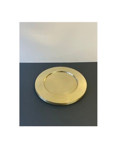 Placas de cargador de latón duraderas y exquisitas ideales para restaurantes y catering de alta gama - Product Image 6