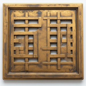 Large Durable Brass Bathroom Floor Drain with Modern Design Screen to Prevent Silt and Small Stones - Product Image 3