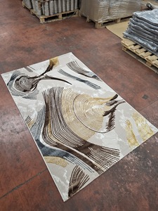 Alfombra Turca de Poliéster Afelpada Adiva, Tejida a Máquina con Diseño Jacquard, de Pelo Alto, Acolchada, Reversible, Lavable, Antideslizante y Antimicrobiana - Product Image 2