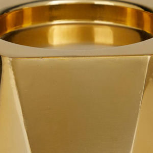 Juego de 2 candelabros cónicos de metal chapado en oro personalizados OEM para el hogar, compra directa desde la India - Product Image 3