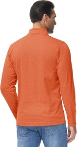 เสื้อสเวตเตอร์สวมหัวมีซิปสำหรับผู้ชาย, เสื้อสเวตเตอร์คอเต่าดีไซน์3D ปักลายผ้าย้อมฟอกสีลายการ์ตูน - Product Image 3