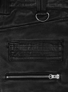 กางเกงหนังขายาวปกติคุณภาพสูงสำหรับ100% กางเกงหนังทำจากผ้าแห้งเร็วคุณภาพสูง - Product Image 6